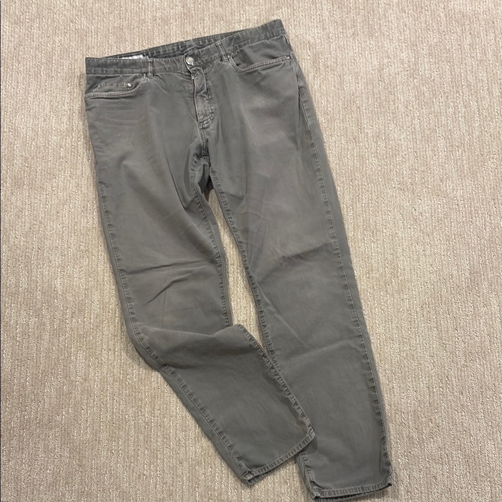 Men's Gray Chinos